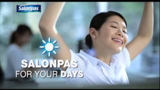 SALONPAS® PAIN RELIEF PATCH Days amp Nights [upl. by Ellierim]