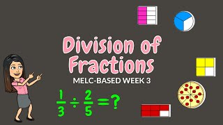 DIVISION OF FRACTIONS  GRADE 6 [upl. by Becki]