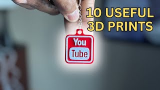 10 Useful 3D Prints That Youll Actually Use [upl. by Annatnom]