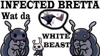 Infected Bretta location with map  hollow knight godmaster [upl. by Dieter]