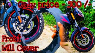 All Bike installing This Wheel coverOnly For 500 Rs😮trending modifiedforyou [upl. by Eniawtna369]