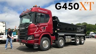 2018 SCANIA XT G450 Tipper Truck  Full Tour amp Test Drive [upl. by Gregoire95]