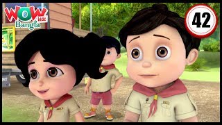 Vir The Robot Boy  Bengali stories for kids  Bangla Cartoons Jungle Safar  Wow Kidz Bangla [upl. by Schwerin724]