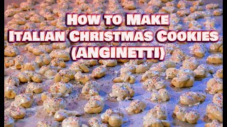 How to make Italian Christmas Cookies Anginetti [upl. by Andrade]