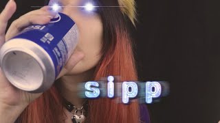 ASMR  FIZZY GULP  Drinking BEPIS  Slurping amp Gulping Sounds [upl. by Ihn]