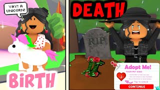 If PETS Could DIE in Adopt Me  Roleplay  SunsetSafari [upl. by Myron]