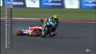 MotoGP 2015 ArgentinaGP Termas de Río Hondo  Vintage MotoGP Rossi amp Marquez MotoGP VintageGP [upl. by Okram]