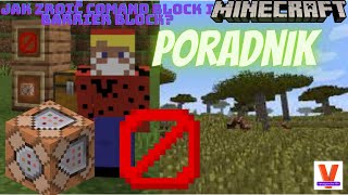 PORADNIK Jak zdobyć Command Block i Barrier Block w Minecraft [upl. by Tigirb]