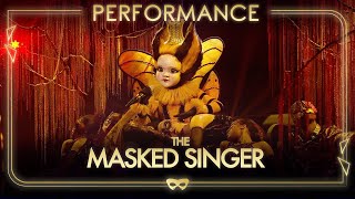 Queen Bee Performs Greatest Love Of All By Whitney Houston  Season 1 Ep7  The Masked Singer UK [upl. by Sherrer47]