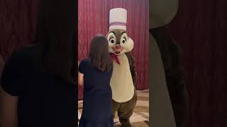 Meeting chef chip n dale on the Disney dream disney cruise chipanddale [upl. by Urbanus]