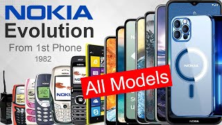 Nokia History Evolution 19822024 400 Models All Nokia Phones Nokia All Models [upl. by Anemij]