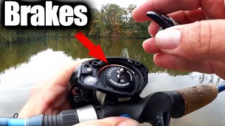 Easy Baitcaster Tips for Beginners How Do Brakes Affect Casting [upl. by Lecirg]