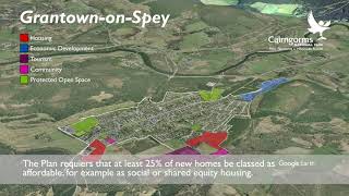 Grantown on Spey birds eye view LDP2020 [upl. by Ajiak]