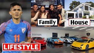 Sunil Chhetri Lifestyle 2021 Income House Cars Biography Records Wife Net Worth amp Family [upl. by Dacie]