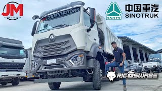 DUMP TRUCK REVIEW  10  Wheeler Sinotruk N7 Philippines [upl. by Elletnuahs]