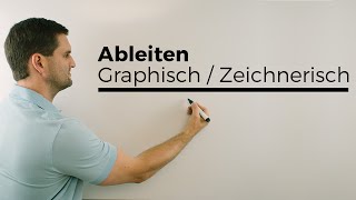 Graphisches zeichnerisches Ableiten  Mathe by Daniel Jung [upl. by Glenine]