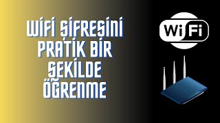 Bilgisayarda Kayıtlı WiFi Şifresi Nasıl Öğrenilir  Programsız Yöntem  Wifi Şifre Öğrenme [upl. by Stroup615]