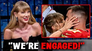 Unbelievable Taylor Swift officially Announces Her Engagement To Travis Kelce [upl. by Eanwahs762]