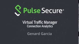 vTraffic Manager Connection Analytics [upl. by Nelloc]