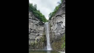 Taughannock Falls State Park waterfall nature shorts [upl. by Phillipe]