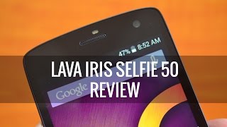 Lava Iris Selfie 50 Review [upl. by Busiek]