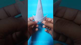 paper long hat origami  how to make paper hat origami  hat origamishorts diy hat viralshort [upl. by Idelle790]