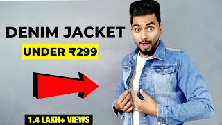 Best DENIM JACKETS Outfit Ideas  How to Style in HINDIWinter Fashion for MEN [upl. by Sada]