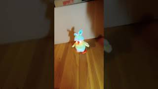 Animated Dan Dee Chicken Dance Rabbit Bunny Easter Egg Costume [upl. by Earaj]