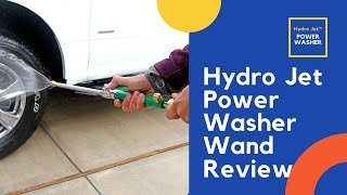 Hydro Jet Power Washer Wand Review [upl. by Annawot321]