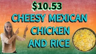 CHEESY MEXICAN CHICKEN AND RICEONE POTEASY [upl. by Dowski686]