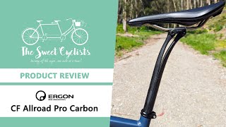 Ergon CF Allroad Pro Carbon Suspension Seatpost Review  feat Leaf Spring Design  FlipHead [upl. by Pillyhp370]