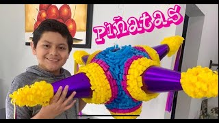 cómo hacer una PIÑATA fácil y sencillo [upl. by Nae]