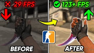 🔧 CSGO FPS Boost Guide For LowHigh End PC  Lag amp Stutter Fix 2023 ▶ CSGO FPS Boost Config [upl. by Heck]