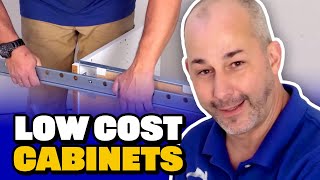 How to Install IKEA Kitchen Cabinets and Save Money  DIY Kitchen [upl. by Dnomso]