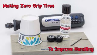 Zero Grip Tires for Improved Slot Car Handling [upl. by Chelsie]