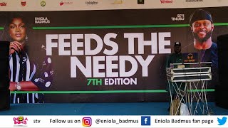 ENIOLA BADMUS FEEDS THE NEEDY 7TH EDITION  2025 [upl. by Adnuhsal]