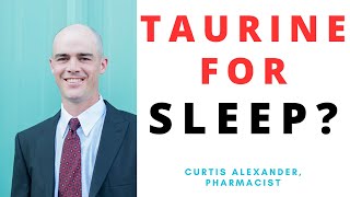 Can Taurine Help Sleep  Taurine For Insomnia [upl. by Aynek]