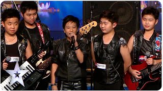 Young Rockers The Talento Bring The Noise  Asia’s Got Talent 2015 Ep 2 [upl. by Raffaj]