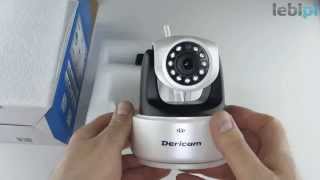 Bezprzewodowa kamera IP WiFi  Dericam H502W [upl. by Enelia160]