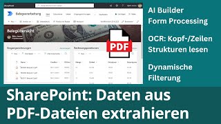 SharePoint amp Power Automate Workflow für Dokumentenmanagement [upl. by Zoltai634]