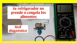 cómo checar termostato de refrigerador mabe [upl. by Vladimir]