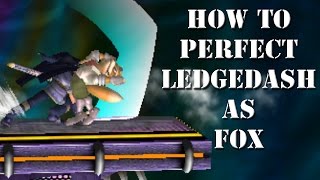 How to Perfect Ledgedash as Fox Part 1  20XX Tutorial [upl. by Enaht]