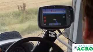 Autoghidare ghidare automata cu Matrix 840 de la TeeJet GPS agricol [upl. by Ed]