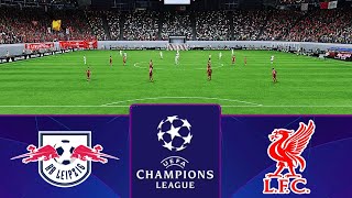 RB Leipzig vs Liverpool  UEFA Champions League CLASH  FC 25 [upl. by Ahsiekahs64]