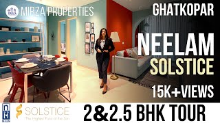 Ghatkopar 225 Bhk Tour of Neelam Solstice  PricingBroucherPrice  Booking919967929897 mumbai [upl. by Ellevehc250]