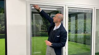 What are integral blinds for bifold doors How do integral blinds work [upl. by Aramaj]