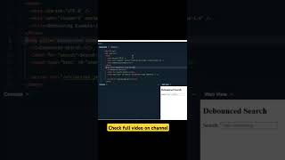 Denouncing in JavaScript coding javascript html code learnjavascript [upl. by Esemaj906]