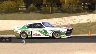 Assetto Corsa Legends Ford Capri RS 3100 on Bridgehampton racetrack [upl. by Ixela]