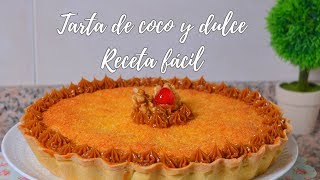 Tarta de coco RECETA FACIL [upl. by Allegna766]