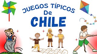 Juegos típicos de Chile  Video educativo para niños [upl. by Sokcin145]